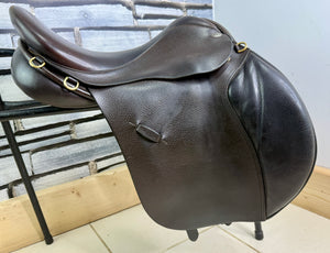 17” Wide Farrington Burford Event Cob Saddle - Brown