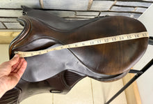 Load image into Gallery viewer, 17 1/2” Wide M&amp;J Saddlery English GP Saddle - Brown