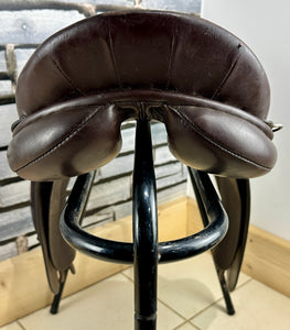 17” Wide Ideal Classic GP Saddle - Brown