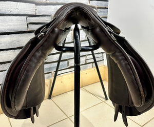 17” Wide Ideal Classic GP Saddle - Brown