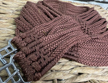 Load image into Gallery viewer, S/H 47” Stubben Cord Anti-Chafe Girth - Brown