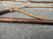 Load image into Gallery viewer, Champion &amp; Wilton Gents Plaited Hunt Whip complete with Rawhide Thong