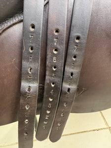 17 1/2” Wide Barnsby GP Saddle - Brown