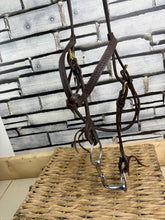 Load image into Gallery viewer, S/H West Coast Western Bridle/Headstall - Brown - Full