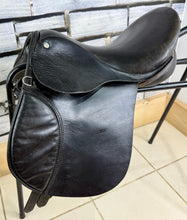 Load image into Gallery viewer, 13 1/2” MW Small Pony GP Saddle - Black