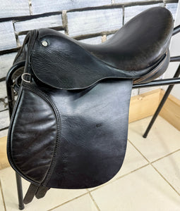 13 1/2” MW Small Pony GP Saddle - Black