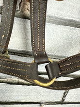 Load image into Gallery viewer, S/H English Leather Headcollar - Brown - Full