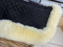 Load image into Gallery viewer, S/H Lemieux Lambskin Wool Half Pad - Natural - Large