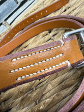 Load image into Gallery viewer, 48” Jeffries English Teen Stirrup Leathers - Newmarket Tan