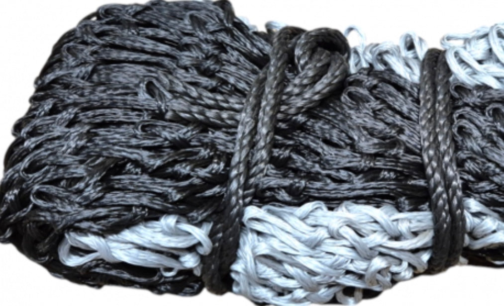 XXL 48” Long “BIG DADDY” Haylage HayNet -2” Holes- Grey/Orange