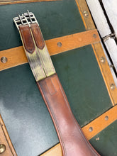 Load image into Gallery viewer, 50”/125cm Treadstone Elasticated Leather Stud/Jumping Stud Girth-Brown/Tan