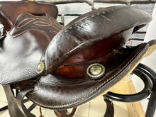 Load image into Gallery viewer, 16” Bunkhouse Leather Banderas Texas Western Saddle - Brown