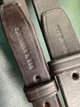 Load image into Gallery viewer, S. Milner &amp; Son Hunter Snaffle Bridle - Brown -Extra Full Size- English Leather