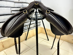 17” Wide Ideal/WRSC Le Trek/Enduro Saddle - Brown