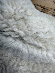 S/H Nuumed Wool Rolled Edge Half Pad - Brown/Natural - Large