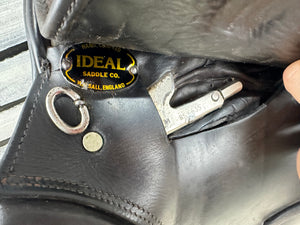 17” Medium Ideal International Event Saddle - Brown