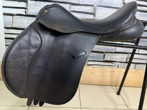 17 1/2” MW English GP/Jump Saddle - Black