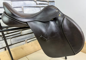 17 1/2” Medium Black Country Event/GP Saddle - Black