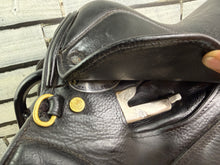 Load image into Gallery viewer, 14” Wide GFS English Pony GP Saddle - Black - Lead Rein Tiny Tot