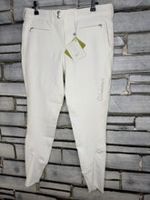 Load image into Gallery viewer, Samshield Premium Line AdeleCompetition Breeches - Size UK 14 - White