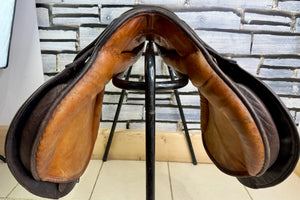 17” XW English GP Saddle - Brown