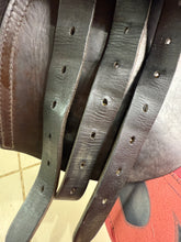 Load image into Gallery viewer, 16” Wide English Pony Saddle - Brown