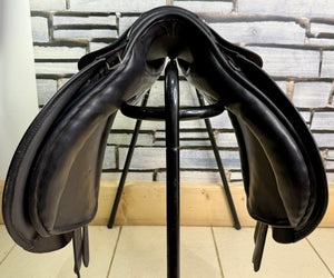 16” MW Equisport/Paul Jones Pony GP/Jump Saddle - Black