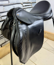 Load image into Gallery viewer, 17 1/2” MW Ideal 1350 GP Saddle - ESTA -Black- Big Blocks - English Leather