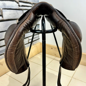 17” Medium Pariani Monoflap Jump/XC Saddle - Brown