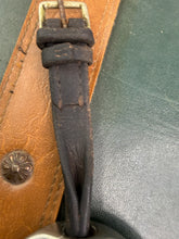 Load image into Gallery viewer, 6” Balding Gag Bit with English Leather Cheeks - Brown - Running Cheltenham Gag