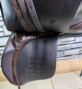 17” Wide Ideal VSD/GP Saddle - Brown