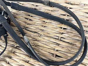 S/H Roma Web Complete Flash Bridle - Black - Full