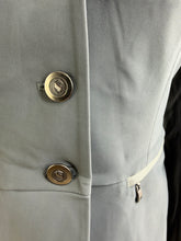 Load image into Gallery viewer, Samsheild Victorine Ladies Size 38 Competition Jacket - Anthracite Grey UK 10
