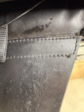 Load image into Gallery viewer, 17 1/2” MW-Wide Ideal Jessica Dressage Saddle - Black - Flocked