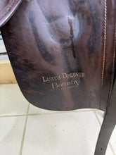 Load image into Gallery viewer, 17 1/2” Wide Barnsby USDF Dressage Saddle - Brown