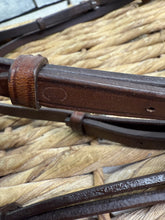 Load image into Gallery viewer, S/H Albion English KB Cavesson Snaffle Bridle - Brown - Cob