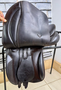 17” Medium Woodseaves WH Saddle - Brown