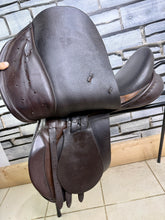 Load image into Gallery viewer, 17” MW Ideal/NSC Monarch Event VSD/GP Saddle - Brown