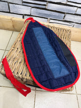 Load image into Gallery viewer, Thermatex Tail Guard - Navy/Red - Wicking - Tail Protection - Equestrian