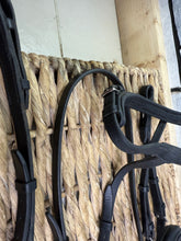 Load image into Gallery viewer, S/H Albion KB Soft Padded Cavesson Bridle - Full - Black