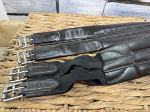 S/H 54” Stubben Leather Atherstone Elasticated Girth - Brown