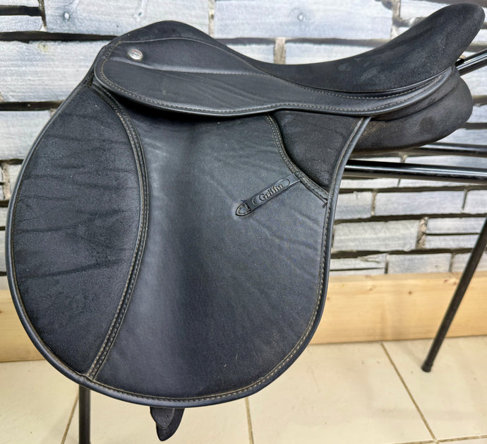 15” XW Thorowgood Pony Club GP Saddle - Black