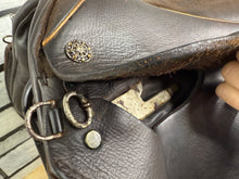Load image into Gallery viewer, 17” MW English GP/Jump Saddle - Brown