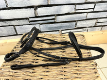 Load image into Gallery viewer, S/H Padded Headpiece Flash Bridle - Brown - Full