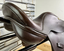 Load image into Gallery viewer, 15 1/2” Wide Excelle/Walsall Riding English Pony GP Saddle - Brown