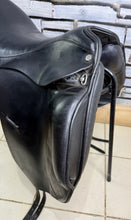 Load image into Gallery viewer, 17 1/2” XW Albion Genesis Ultima Dressage Saddle - Adjusta Tree - Black - Extra Wide