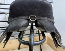 Load image into Gallery viewer, 16 1/2” XW Thorowgood Cob GP Saddle - Black