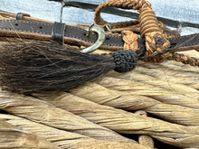 Load image into Gallery viewer, S/H Braided &amp; Tasseled Western Headstall/Bridle - Brown - Full
