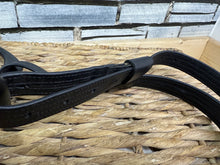 Load image into Gallery viewer, S/H Wow Stirrup Webbers/Leathers &amp; Cheesegrater Stirrup Irons