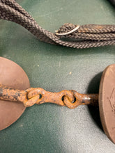 Load image into Gallery viewer, 5 1/2” Beris Tandem Black Sweet Iron Double Jointed Hackamore Combination Bit